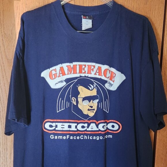 Vintage Men's T-Shirt Game Face Mike Ditka Chicago Size 2x - Picture 4 of 8